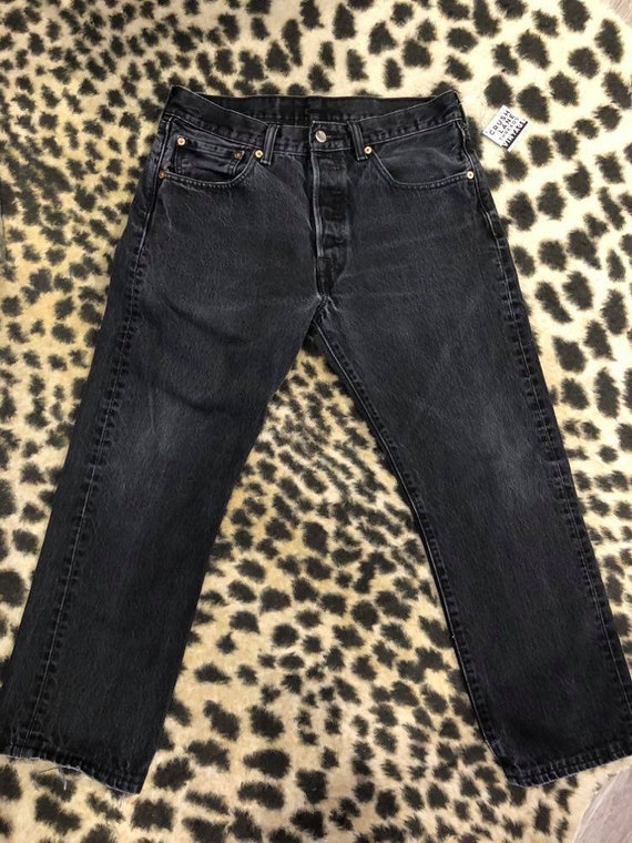 Jeans neri clearance levis