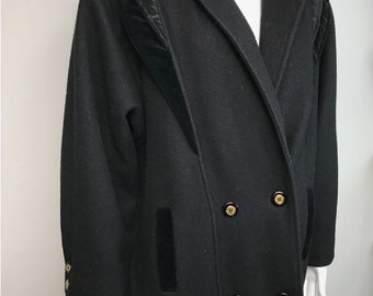 Vintage &#39;V.I.Petites&#39; Wool Coat