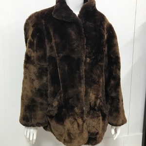 Vintage Faux Fur Waistcoat