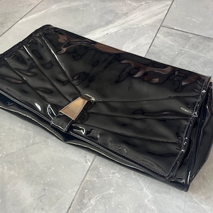 Vintage Cabrelli Black Patent Leather Clutch