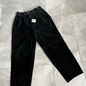 Vintage Clara Suede Trousers