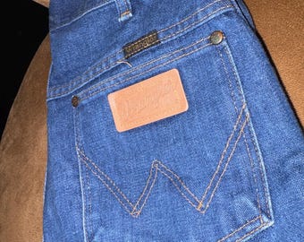 Vintage 70s Wrangler Bell Bottom Jeans