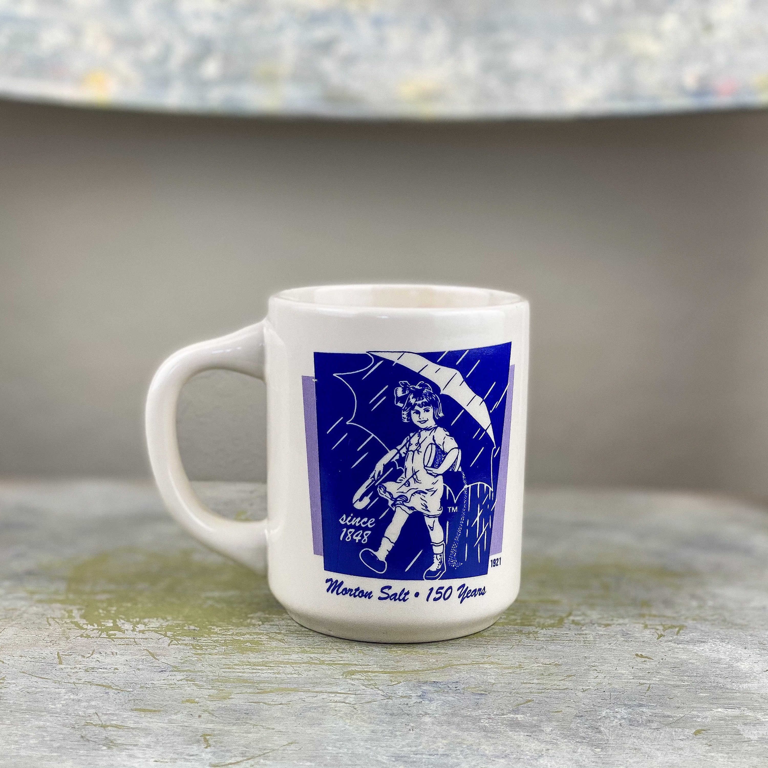 Vintage Morton Salt Girl Coffee Mug, 1921 Logo, Bryan China - Etsy
