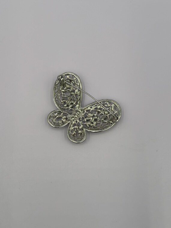 Broche Papillon Filigrane En Argent Massif 925 - Poids 2g - Modèle N°117 - Superbe Occasion - Origine France