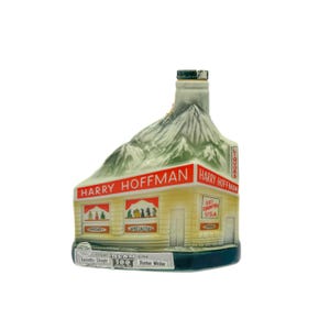 Vintage 1969 Jim Beam Harry Hoffman Liquors Ski Country USA Decanter Bottle Empty 9”