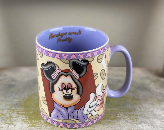 Minnie Mouse Mornings Arent Pretty I Hate Mornings Authentic Disney