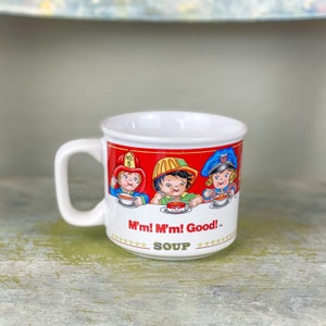 Campbell’s Soup Bowl Mug Cup 1997 Westwood Campbells Soup Co Collectible Vintage