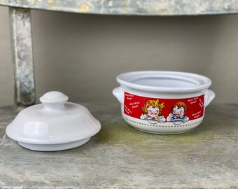 Vintage Campbell Soup Bowl With Lid Campbell's Kitchen 1998