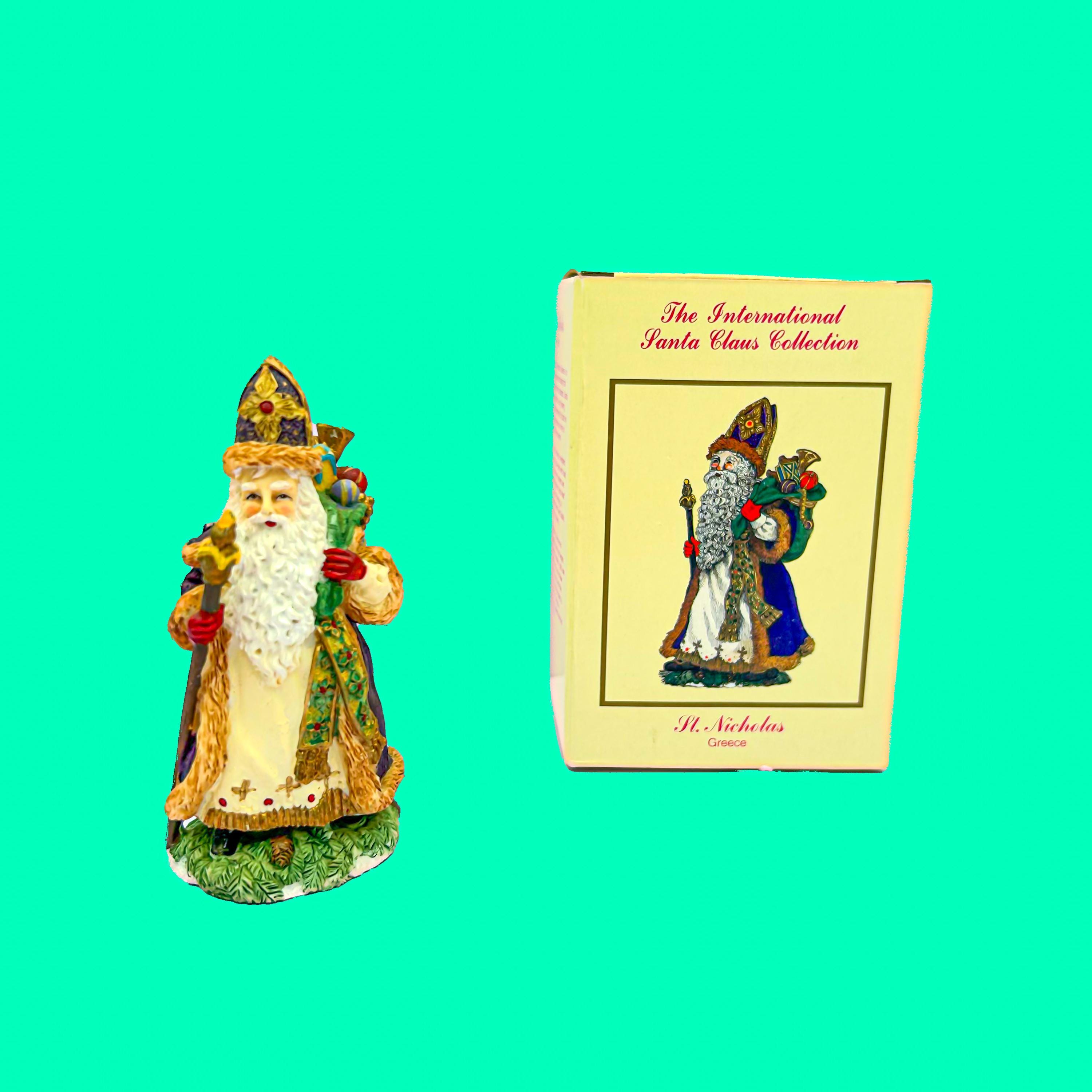 Greece | St Nicolas |the International Santa Claus Collection - Etsy