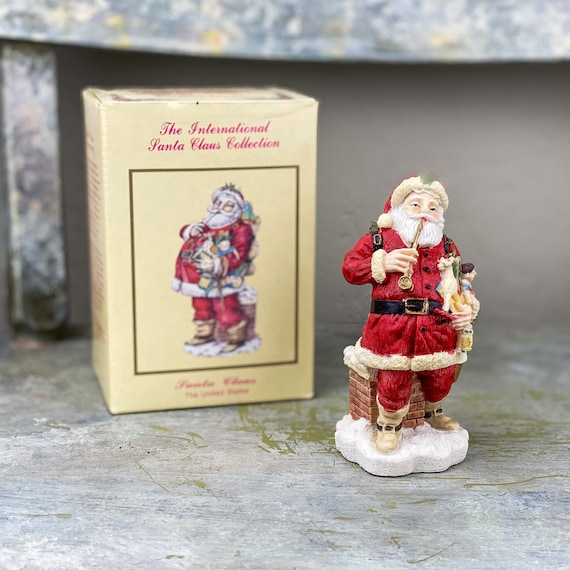 Vintage USA Santa Claus Figurine | International Collection, 1992