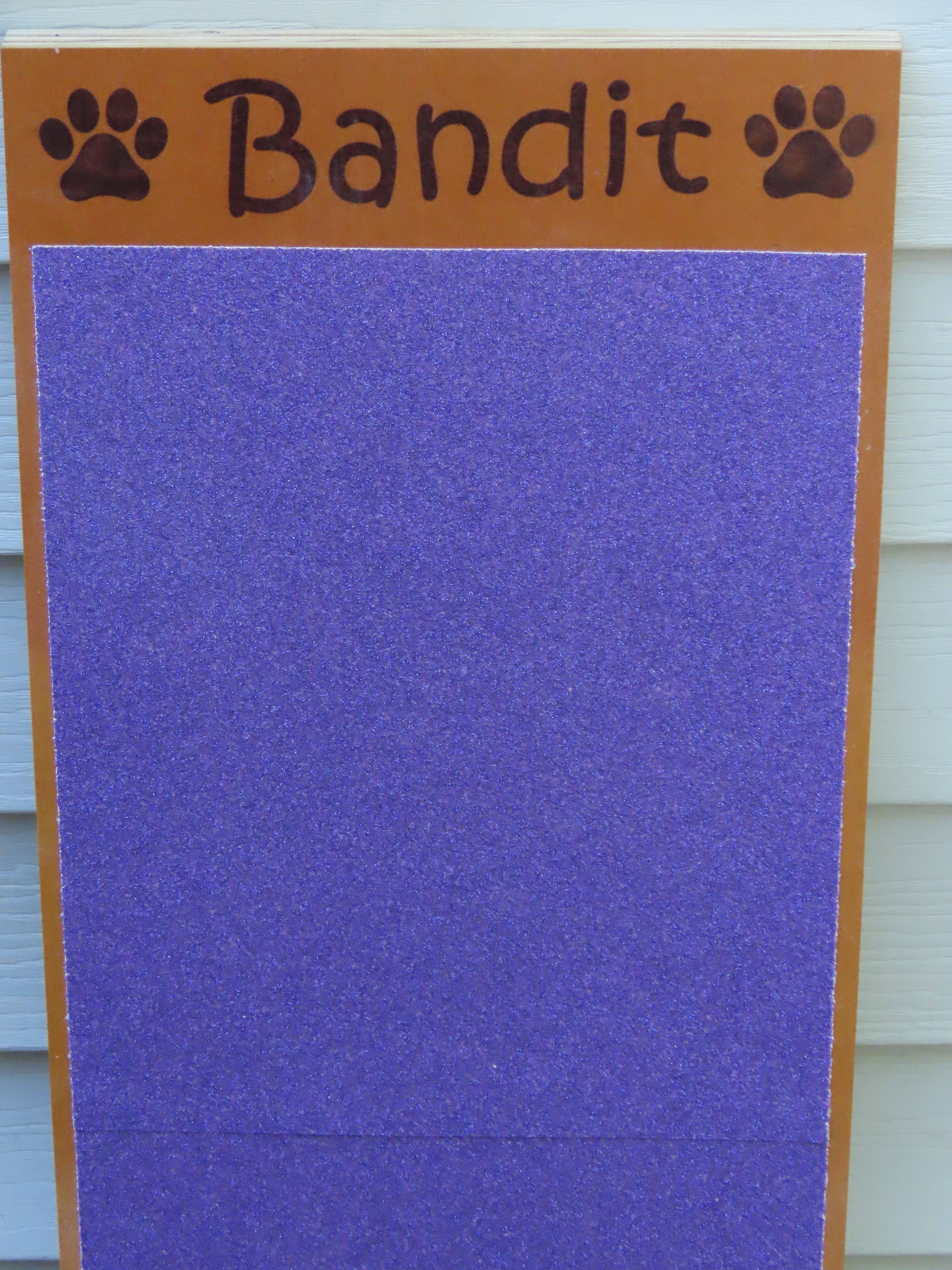 Personalized Scratch Board For Dogs Nail Trimming Pad Dog Etsy