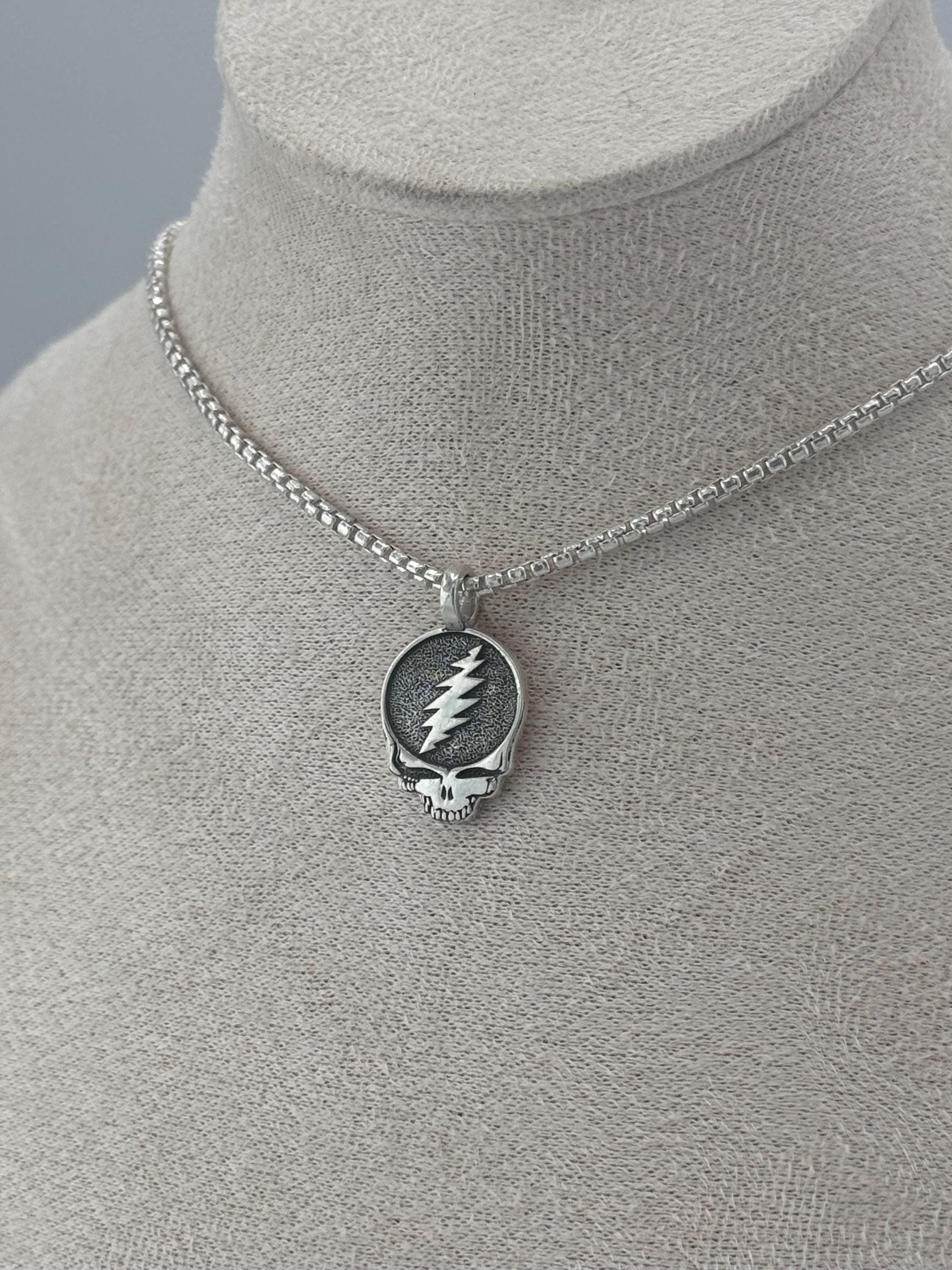 Grateful Dead Silver Jewelry - Etsy