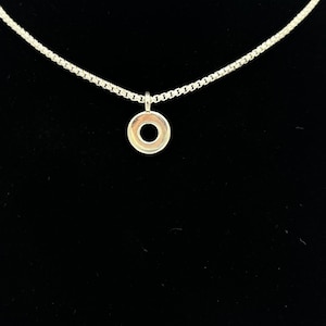 Sterling silver phish donut
