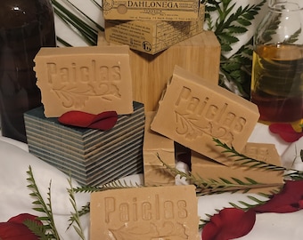 Pumice Milk Soap, Natural Exfoliating Handmade Soap, Essential Oil Blend
