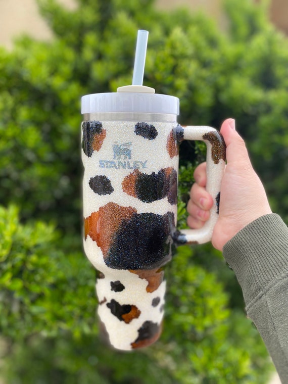 40 Oz or 30oz Stanley Cowhide Tumbler 