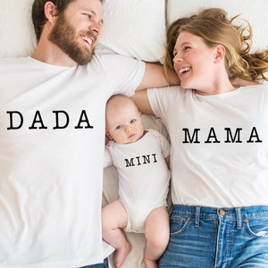 Daddy and Mini Matching Family Shirt Set