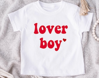 Kids Valentines Day Shirt - Lover Boy Shirt