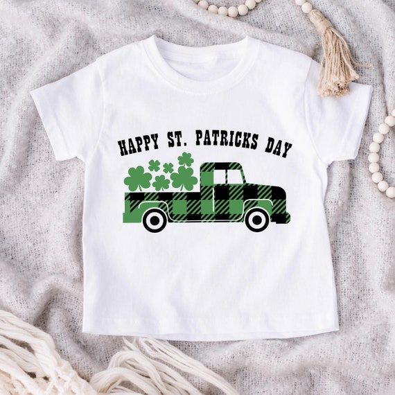 St Patricks Day Kids Shirt St Pattys Day Boy Shirt St Patricks Day Baby Outfit Happy St Patricks Day Toddler Sweatshirt for St Paddys Tee
