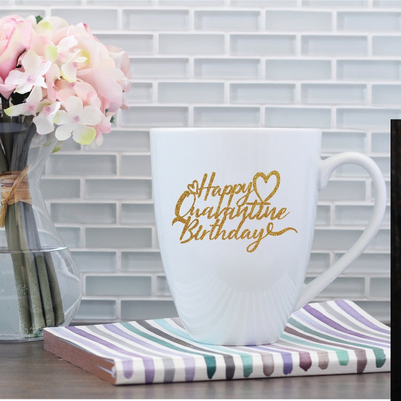 Download Quarantine Cake Topper Svg Happy Birthday Quarantine svg ...