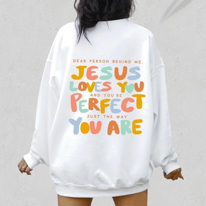 Sweat Jésus - Cadeaux chrétiens - Sweat à capuche religieux - Faith Apparel