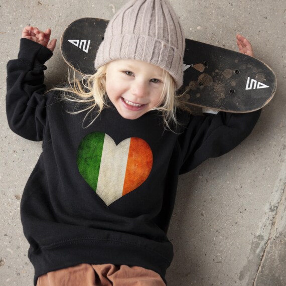 St Patricks Day Kids Shirt St Pattys Day Boy Shirt St Patricks Day Baby Outfit St Patricks Toddler Sweatshirt St Paddys Day Irish Flag Tee