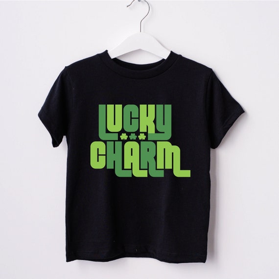 St Patricks Day Kids Shirt St Pattys Day Boy Shirt St Patricks Day Baby Outfit Lucky Charm Toddler Sweatshirt St Paddys Day Girls Tee