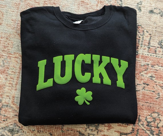 Lucky Puffy Clover Tee Lucky Puffy Clover Tee