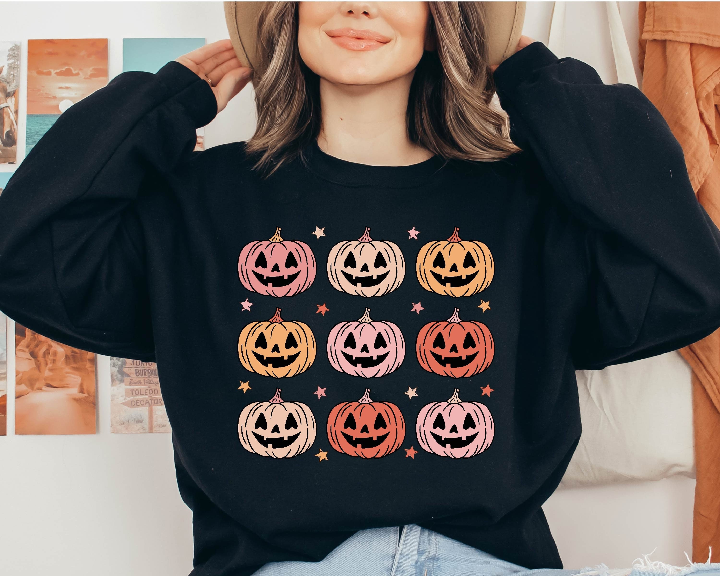 Pumpkin Hoodie Etsy UK