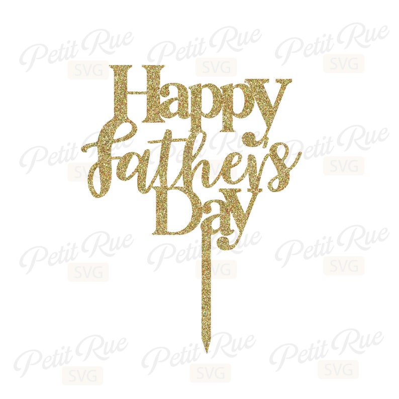 Download Happy Father's Day Cake Topper Svg Father's Day Cut | Etsy
