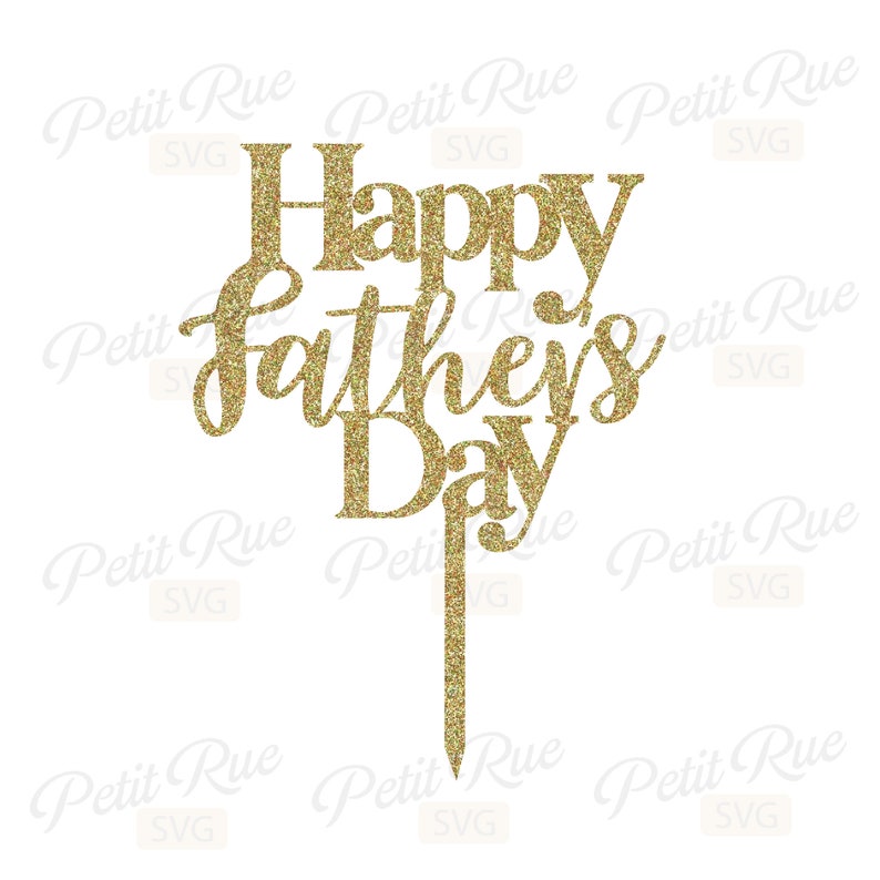 Download Happy Father's Day Cake Topper Svg Father's Day Cut | Etsy