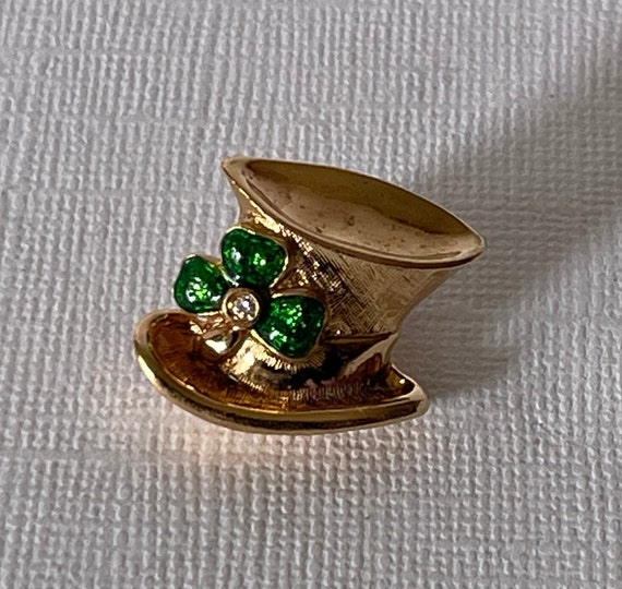 Vintage St Patricks day lapel pin, St Patricks da… - image 4