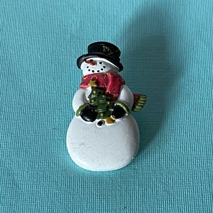 Vintage Schneemann Brosche, Schneemann Schmuck, Weihnachtsschmuck, Frosty, Frosty der Schneemann, Urlaub Anstecknadel, Weihnachtsbrosche, Schneemann piin, Frosty