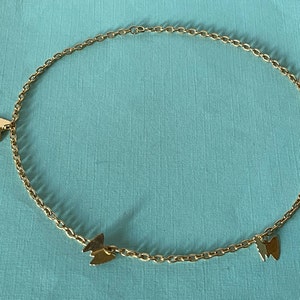 Butterfly necklace, gold butterfly necklace, butterfly choker, butterfly jewelry, gold butterfly necklace, statement necklace, butterflies