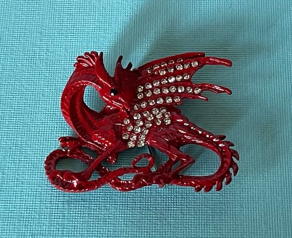 Red Dragon Wales Welsh Flag Hero Veteran Day Brooch Enamel Pin Badge UK STOCK Red Dragon Wales Welsh Flag Hero Veteran Day Brooch Enamel Pin Badge UK STOCK