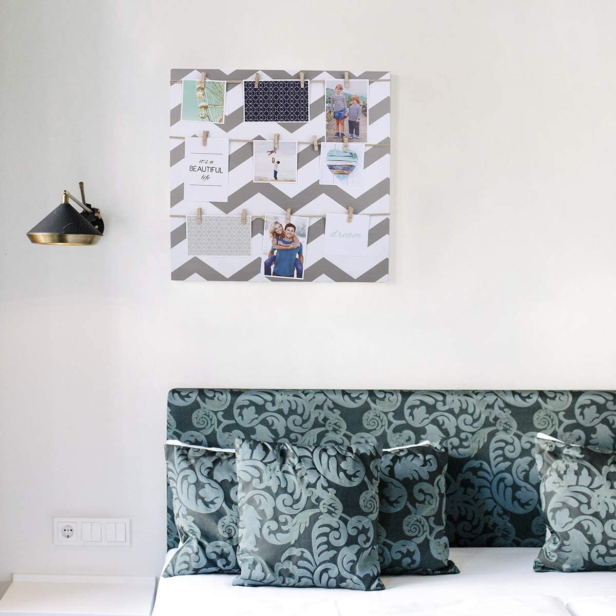 Clip Photo Holder Photo Collage Frame Large Picture Display Etsy