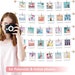 Photo Display Instant Wall Hanging String With Clips - 3M Self Adhesive ...