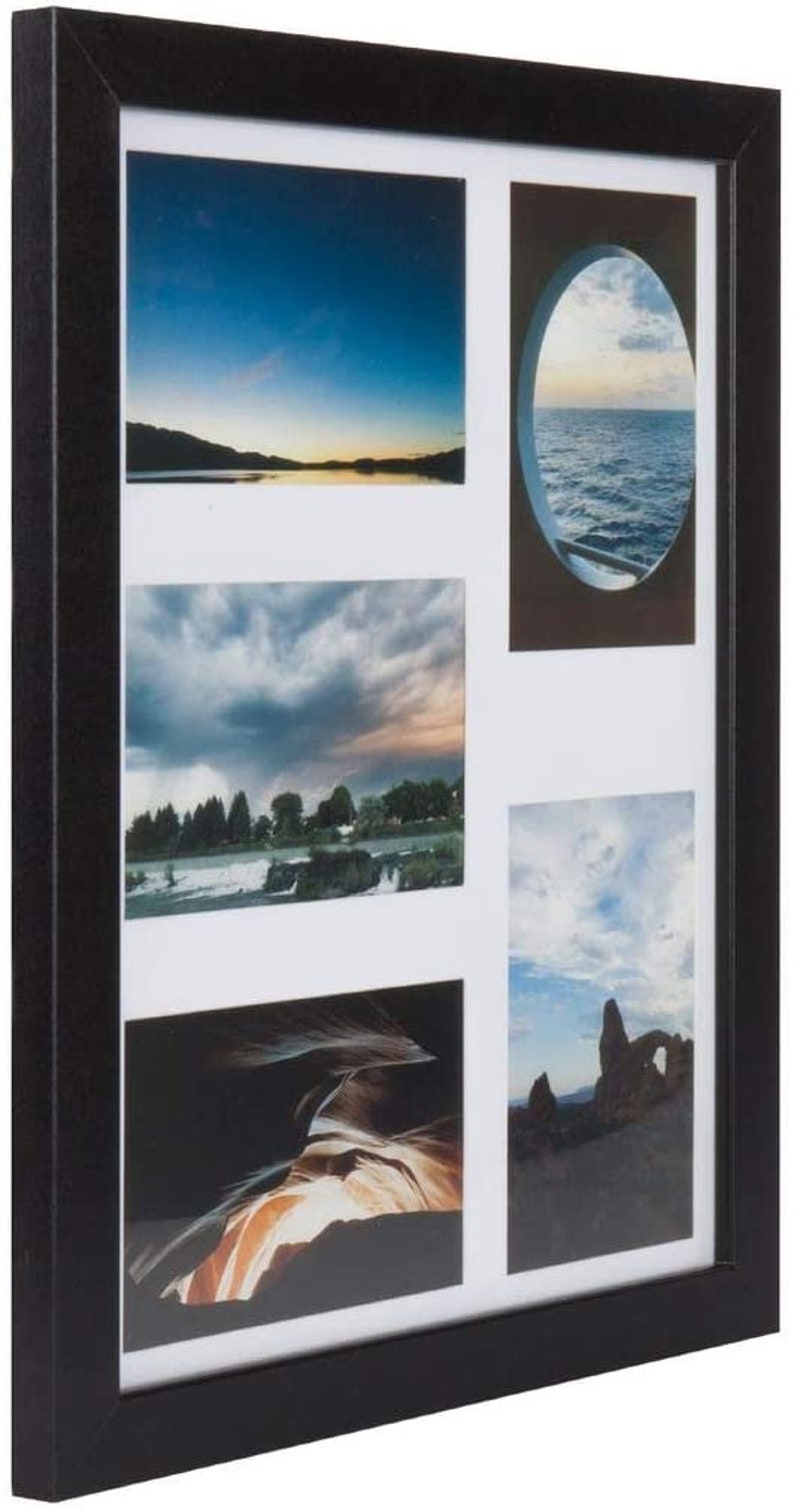 Premium 11x14 Collage Picture Frame Five 4x6 Openings Etsy