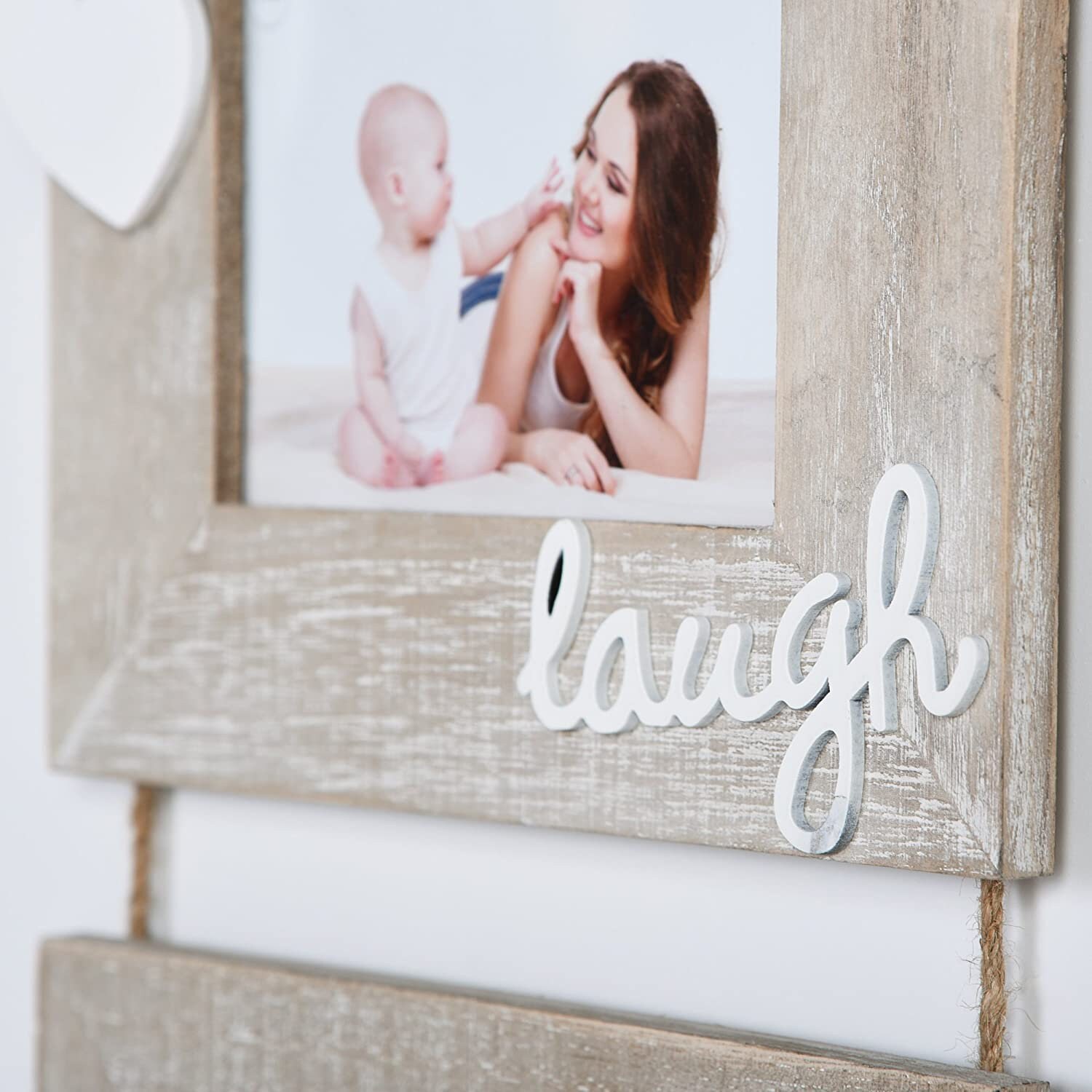 Live Laugh Love Collage Hanging Picture Frame 4x6 Solid Etsy
