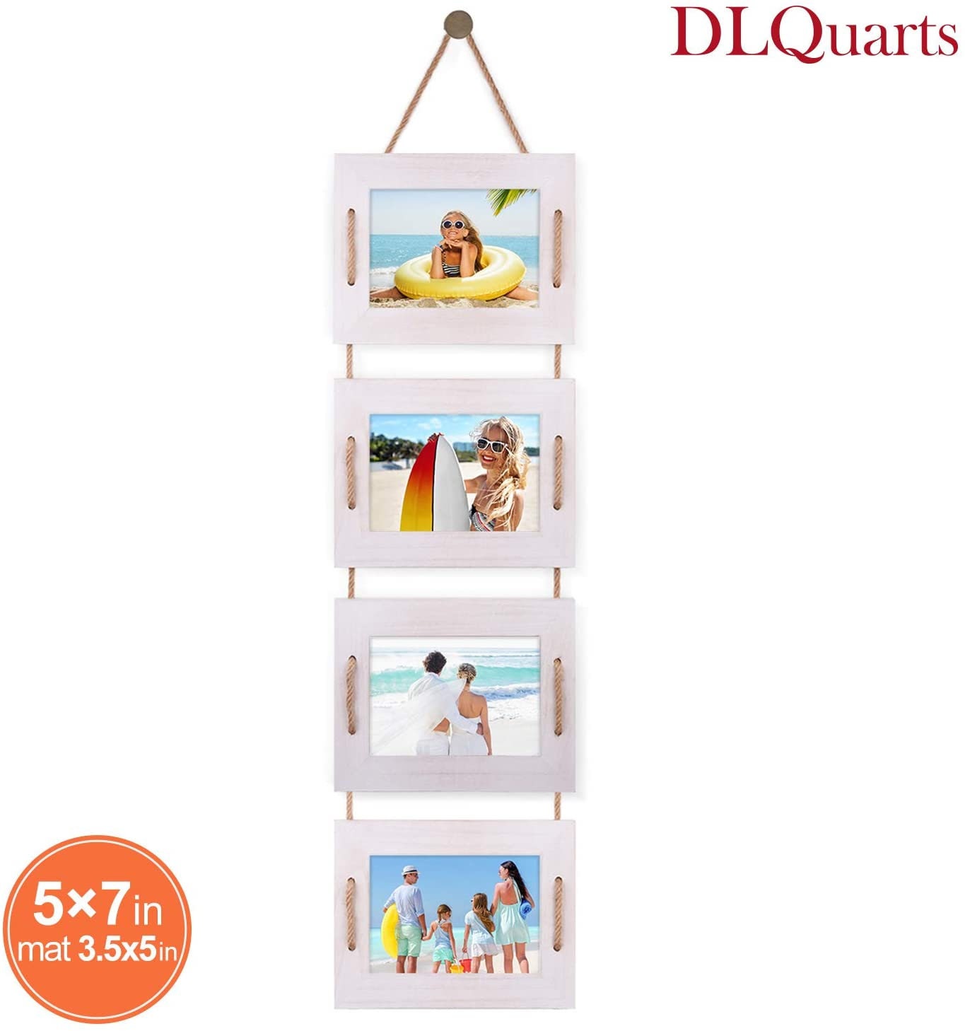 Collage Picture Frame Display 4 Photos on Your Wall Etsy