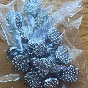 Lot von 25 Strass-Bling-Herzen, Sonderbestellung
