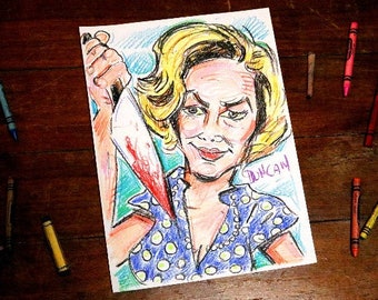 MAMÁ EN SERIE, dibujo de Duncan