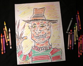 FREDDY KRUEGER, dibujo de Duncan