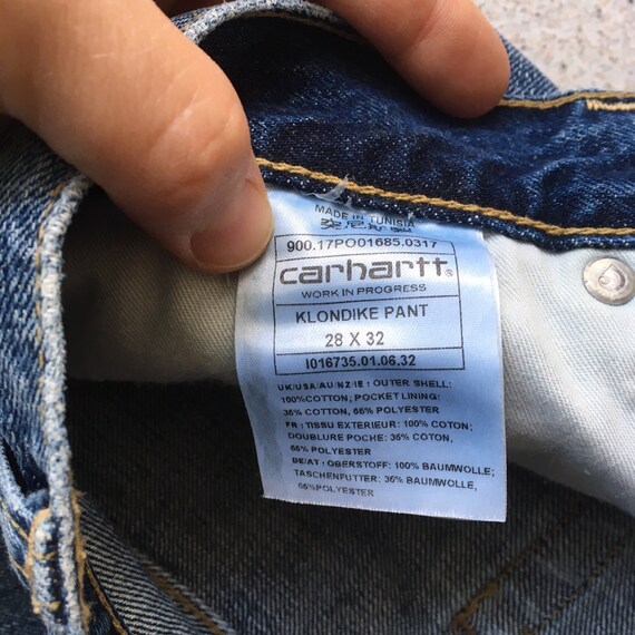 Carhartt Klondike Pant . Denim . Jeans 