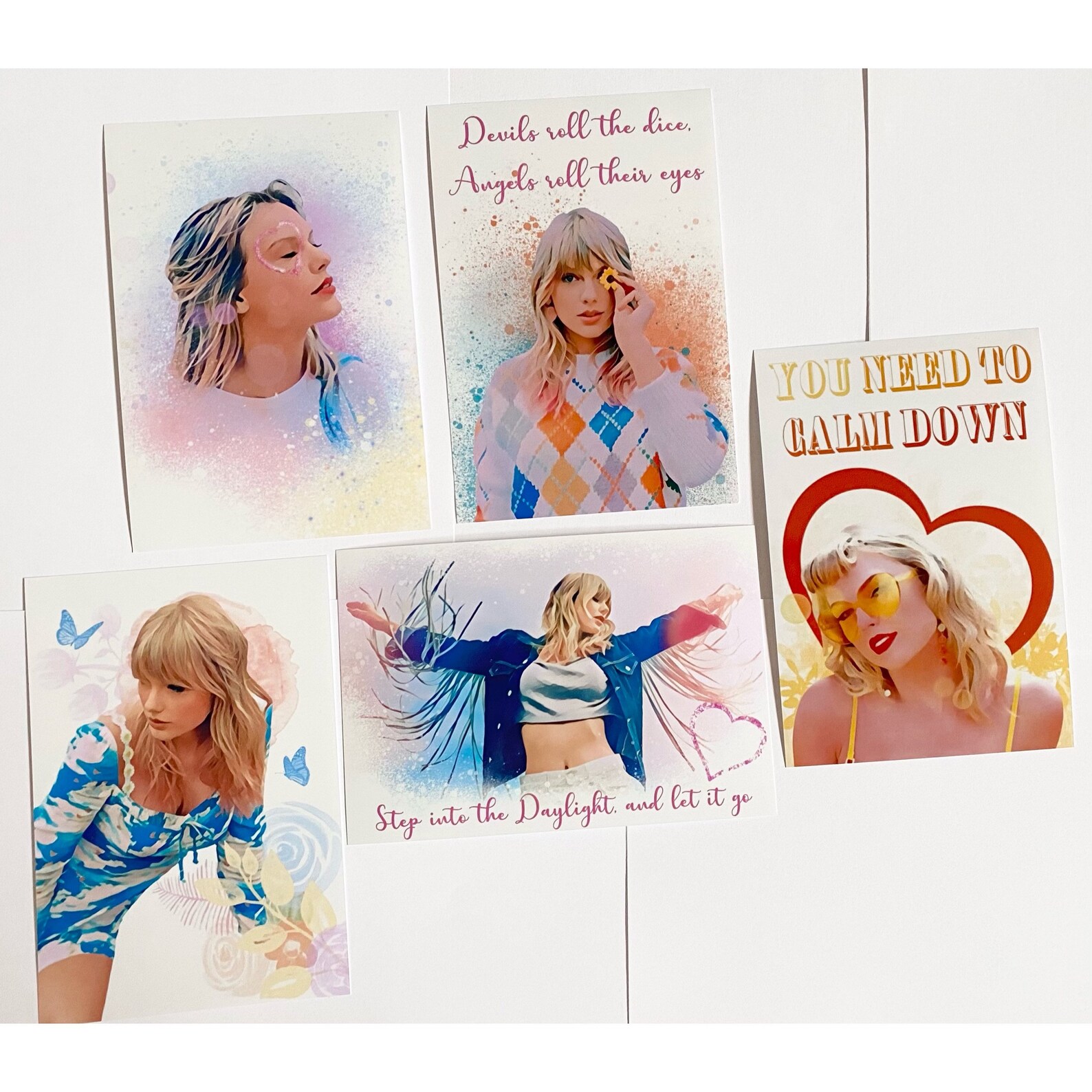 Taylor Swift Lover Art Print Poster Lover Album Cover Art Etsy