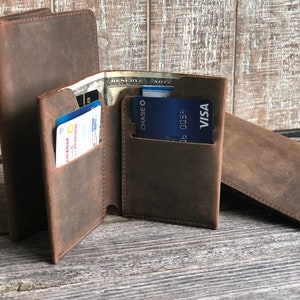 Personalized Bifold Wallet, Wallet for Him, Birthday Gift, Leather Card ...