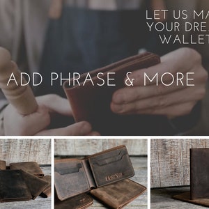 Personalización adicional y monograma - Carteras de cuero - Listado para clientes de Yoakum Leather