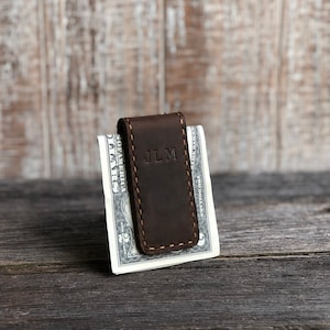 Genuine Leather Money Clip Wallet / Premium Quality Wallet by ThreeSixty Leather