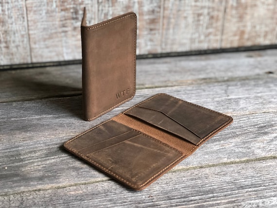 Dakota Leather Bifold Wallet | Chestnut Brown