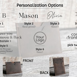 personalization instructions