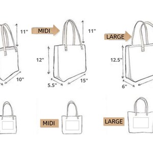 Personalized Distressed Leather Tote Bag – Women’s Leather Shoulder Bag, Laptop Tote with Pockets, Gift for Her image 14